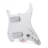 Brass Cover HH Two Humbucker Coil Spliting Pickguard Electric Guitar Pickguard LP Style Humbucker Lo