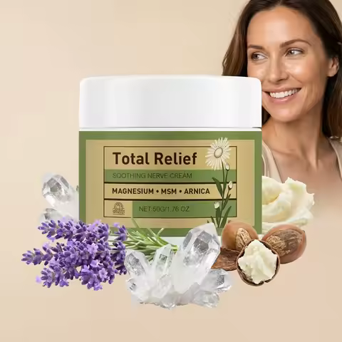 Magnesium Soothing Cream Nerves Relief Long-Lasting Hydration Prevent Drying Moisturizing Body Cream