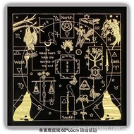 Tarot Sticker Tarot Reading Mat Tarot Card Place Tablecloth Mat Room Decoration/tlzb