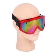 戶外單車護目鏡 防風防飛沫 滑雪登山通用 男女款全包圍眼鏡 高清大鏡面- 防霧款 均碼