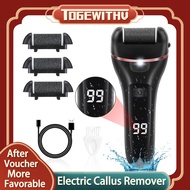 Electric Callus Remover for Feet, Rechargeable Foot Scrubber Foot File Hard Skin Remover Pedicure To