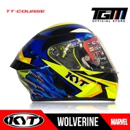 KYT TT-COURSE WOLVERINE (MARVEL SERIES)HELMET