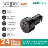 Car Charger Aukey Expedition Duo Series CC-Y16 USB-C - 500871