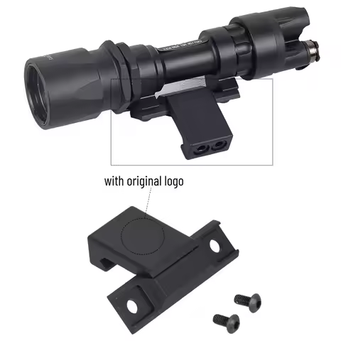 Tactical Mount Metal Offset Mounting Base ARIS Series Surefire M300 M600 Series Flashlight Fit 20mm 