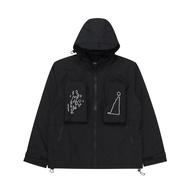 Screamous Anorak Jacket Anorak Windbreaker ENIGMATIC FLAKE BLACKApex