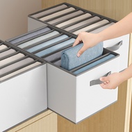 8/12Grids Drawer Clothes Storage Box Jeans Foldable Clothes Organizer Stackable Closet Organizer