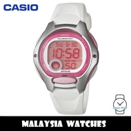 (100% Original) Casio LW-200-7A Standard Digital 10-Year Battery White Resin Kid's Watch LW-200-7AV 