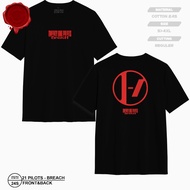 T-Shirt TWENTY ONE PILOTS "BREACH" NEW 21 Color Black Size S - 4XL Unisex