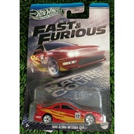 HOT WHEELS 1996 ACURA INTEGRA GSR FAST AND FURIOUS RACING COURSE SILVER SERIES