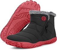 Barefoot Winter Shoes Women's Men's Winter Boots Warm Lined Boots Snow Boots Shoes Wide Toe Box 37-4