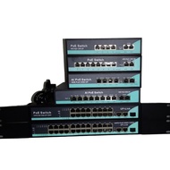 Jorgietech Smart Switch Poe+ Poe 802.3AF/AT For IpCam Unmanaged Switch