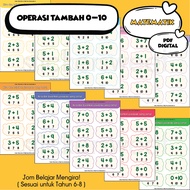 Buku Latihan Matematik Prasekolah PDF Softcopy Buku Latihan Tambah dan Tolak Belajar Mengira BBM PDF