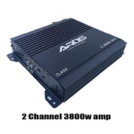 Car Audio Power Amplifier 2 channel  3800WATTS