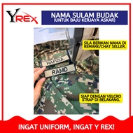 Nama Askar untuk baju kerjaya budak [ Saiz Kanak-Kanak ]