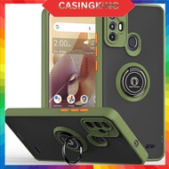 Phone Funda for ZTE Blade A52 for ZTE Blade A52 Case Magnetic Ring Bracket Stand Capa Full Protectiv