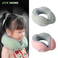 Kids Children Mini Neck Pillow U-Shaped Travel Pillow Car Airplane Headrest Head Cervical Support Soft Memory Foam Family Matching