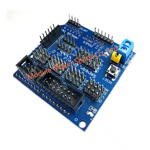 Sensor Shield V5.0 Sensor Expansion Board for UNO MEGA R3 V5 for Arduino Electronic Building Blocks 