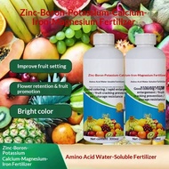 Trace Element Fertilizer (Zn, B, K, Ca, Fe, Mg), Sugar Alcohol Calcium, Liquid Boron, Amino Acid & M
