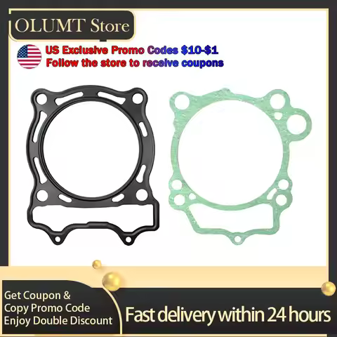 Motorcycle Engine Cylinder Cover Gaskets Kit For Yamaha WR450F YZ450F YFZ450 YFZ450R YFZ450X Special
