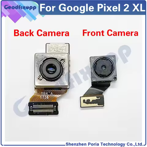 100% Tested High Qual For Google Pixel 2 XL 2XL XL2 Phone Camera Modules Back Camera Front Camera Bi