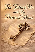 Large Print Password Book for Seniors | Discreet 6x9 Internet Logbook | Vintage Key Design | Organiz