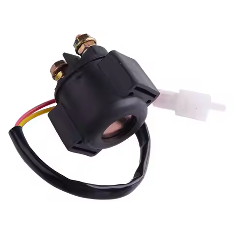 Go-Kart Scooter Moped Starter Relay Solenoid 1PZ75XO90C Fit for GY6-125 50cc 70cc 90cc 110cc 125cc 1