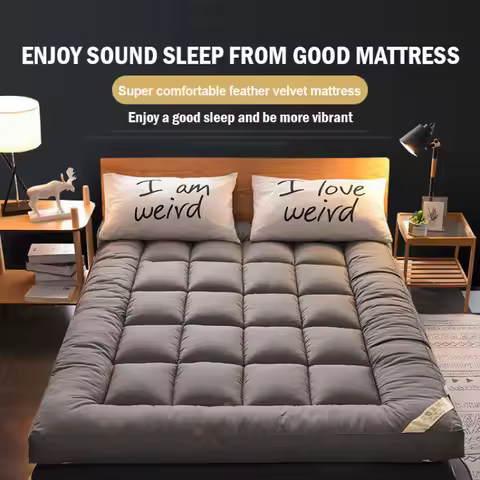 Down soft mattress five-star hotel three-dimensional thickened 10cm mattress student dormitory 0.9m/