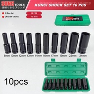 MATA Shock Impact Eye 1/2 Wrench 1/2 8mm ~ 24 mm Impact Sock / Socket / Spanner Drive Impact Socket 