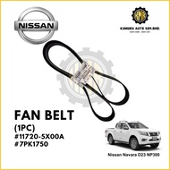 (1@pc) Original Fan Belt Alternator Belt Nissan Navara D23 NP300 - 11720-5X00A 7PK1750