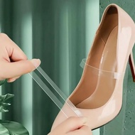 1 pair Invisible transparent shoelaces secure shoes with good elasticity and no need to tie them
