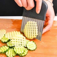 Pattern Wave Cutter Stainless Steel Spike Potato Cutter Corrugated Potato Cutter Potato Slice
