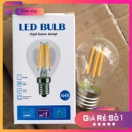 Edison G45 4w yellow led bulb