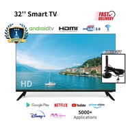 HD Smart TV Android TV | Android 12 | 32 Inch | Google Play | Frameless Display | Netflix Youtube