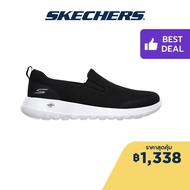 Skechers สเก็ตเชอร์ส รองเท้าผู้ชาย Men GOwalk Max Shoes - 216010-BLK Air-Cooled Goga Mat