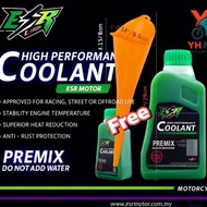 [FREE CORONG]ESR MOTOR AIR COOLANT/ 4T MINYAK HITAM MINYAK PELINCIR ESR HIGH PERFORMANCE 100% ORIGIN