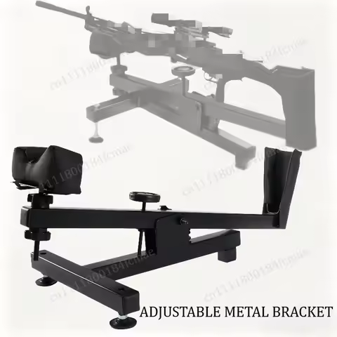 .Tactical Rifle Stand Gun Cleaning&Maintenance&Display Cradle Holder Shot Gun Bench Rest Stand Steel