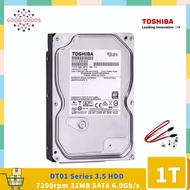 Toshiba（DT01ACA050）500GB HDD 7200 RPM 32MB Cache SATA 6Gb/s 3.5"  Desktop computer Internal Hard Dri