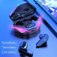 Gaming Earphone Bluetooth Headset Wireless Earbuds Low Latency Stereo with microphone