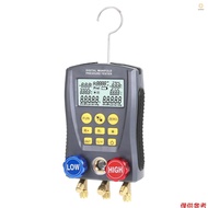 Pressure Gauge Refrigeration Digital Vacuum Pressure Manifold Tester Meter HVAC Temperature Tester D