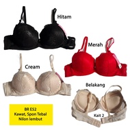 BH super thick sponge underwire bra BR E52 bra push up bra push up span tebal 10cm