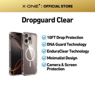 X.One Dropguard Clear with EnduraClear for i phone 16 Pro Max/16Pro/16 Plus/16 Impact Protection Cas