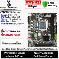 Esonic H310 Chipset LGA1151 M.2 Motherboard for Intel 8th 9th Gen i3 i5 i7 Pentium Celeron Processor