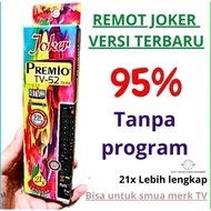 Remot TV Multi Joker Super lengkap PREMIO TV-52-JOKER PREMIOO-R1