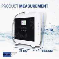 HHMK Alkaline Water Ioniser - Red | FREE Installation | 7 types of Water | 2-Filter System | Multipl
