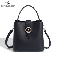 David Jones ปารีสผู้หญิงกระเป๋าถือสะพายข้างกระเป๋าหนัง Pu กระเป๋าถือหญิงผู้หญิงกระเป๋าสะพายไหล่