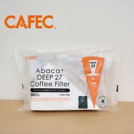 CAFEC DEEP27 Cone Filter Cup Paper 100pcs Made In Japan CAFEC Filter Paper