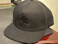 STUSSY CAP經典雙S符號，ShawnStussy全封帽(黑)