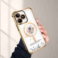 Case For Realme C53 C51 C51S Note 50 Narzo N53 Silicone Four-corner drop protection Phone FS