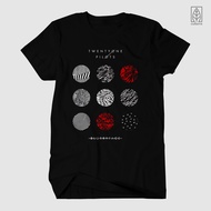 BAND T-SHIRT / TWENTYONE PILOTS T-SHIRT / 21PILOTS CLOTHES / TWENTY ONE PILOTS RED T-SHIRT / METAL R