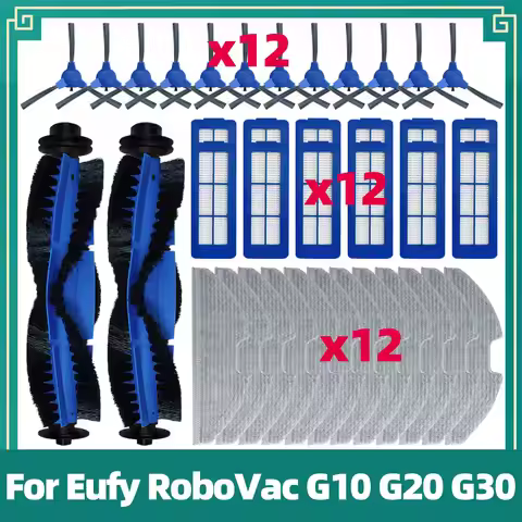 Fit For Eufy RoboVac G10 G20 G30 Replacement Spare Parts Accessories Main Side Brush Hepa Filter Mop